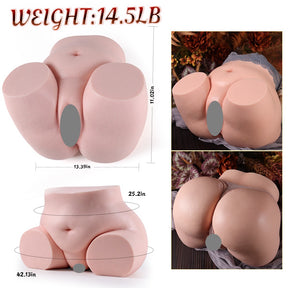 ToysHeart  Yunxiang  3.0 Liquid Silicone Realistic Life-Size Half Doll Model (Dual Channel | True Skin Texture | 14.5kg)