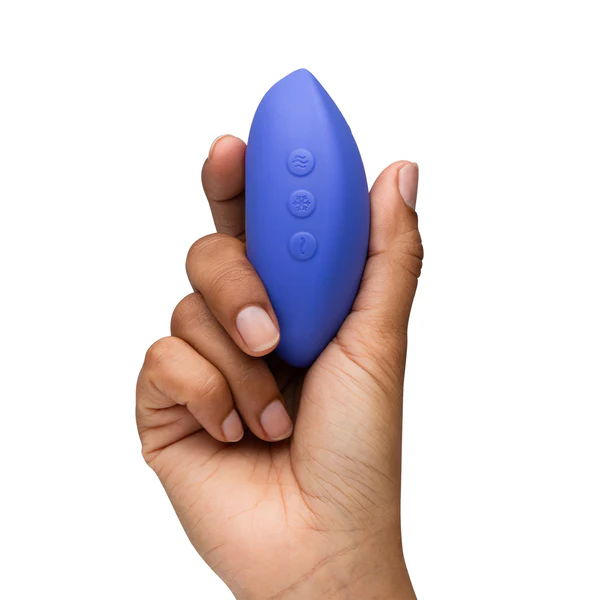 We-Vibe - Temp Warming and Cooling Clitoral Vibrator Lavender Blue  and  Tangerine