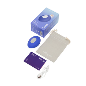 We-Vibe - Temp Warming and Cooling Clitoral Vibrator Lavender Blue  and  Tangerine