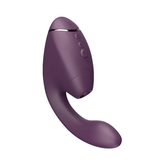 Womanizer - Next Duo Dual Stimulator with Pleasure Air  Dark Purple  and  Dusky Pink