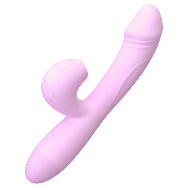 2023 Leten Newest Sucking Strong Heating Vibrator For Her (PINK)