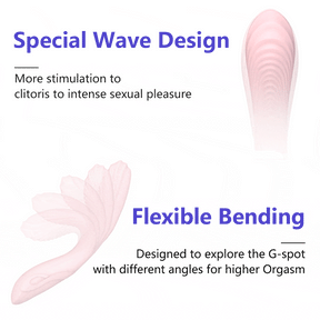 Drywell Lolita Flexible Bending G-Spot Vibrator For Her