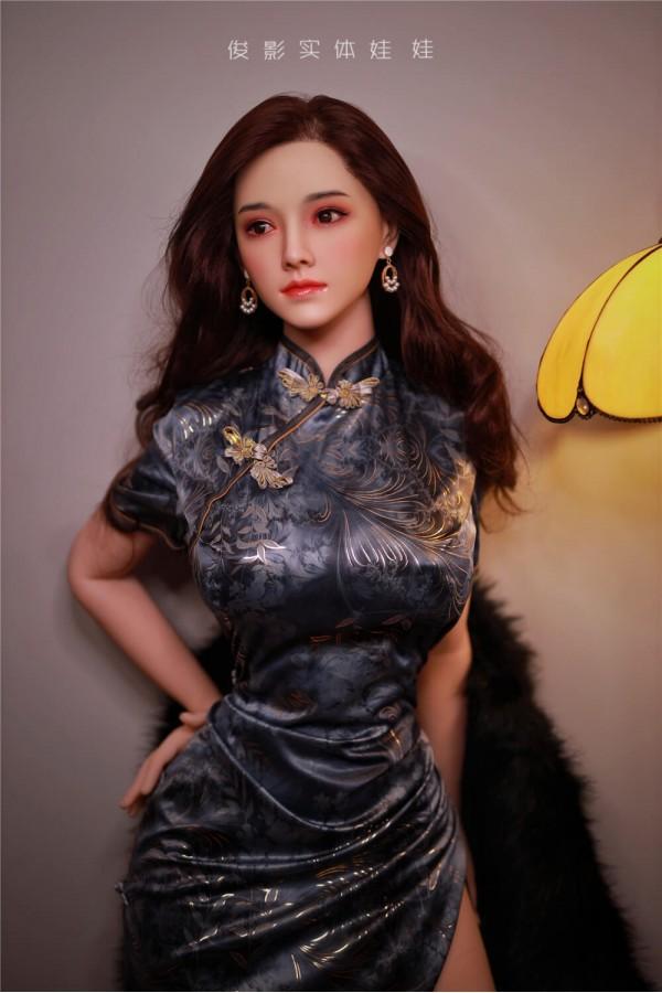 JY Doll XiangLan 161cm Kepala Silikon dan rambut yang ditanam