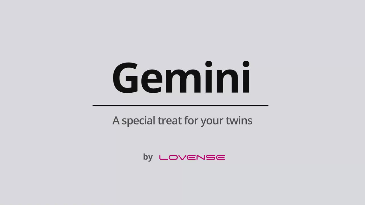 Lovense Gemini - 世界上第一款应用程序控制的可调节振动乳头夹