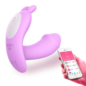 2020 Leten Rabbit Butterfly WIRELESS APP CONTROL HEATING For Her-Xsecret- Strive to protect your secret