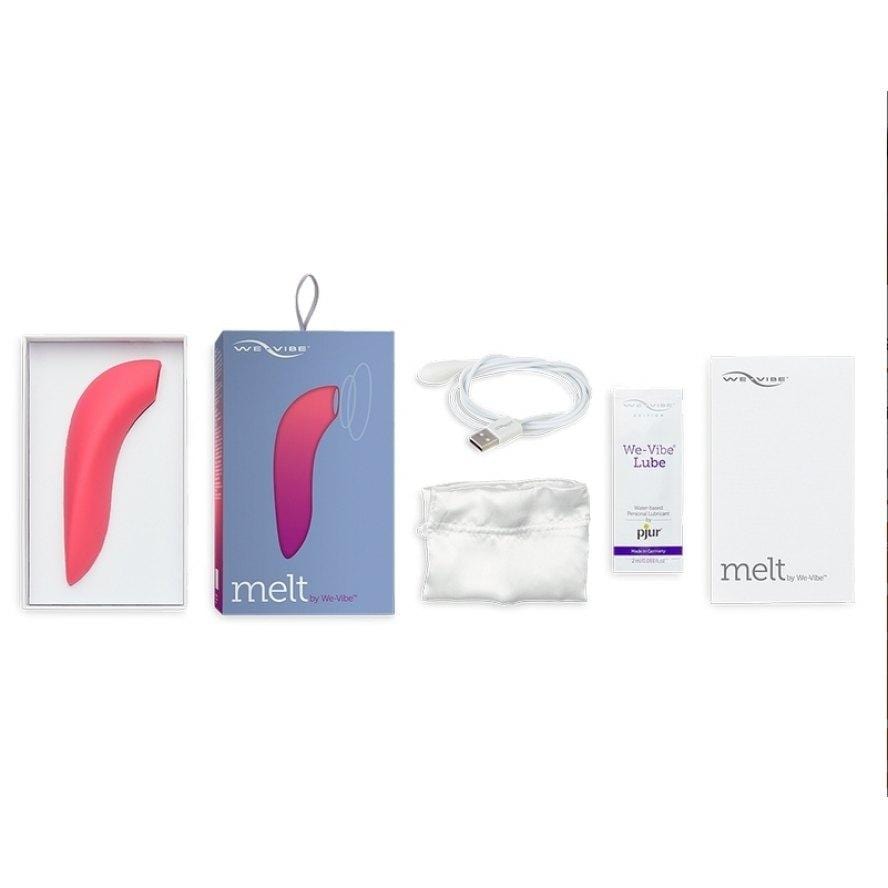 We Vibe - Melt App Controlled Rechargeable Clitoral Stimulator Midnight Blue/Pink