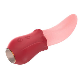 High Frequency Shocking Licking Tongue Vibrator