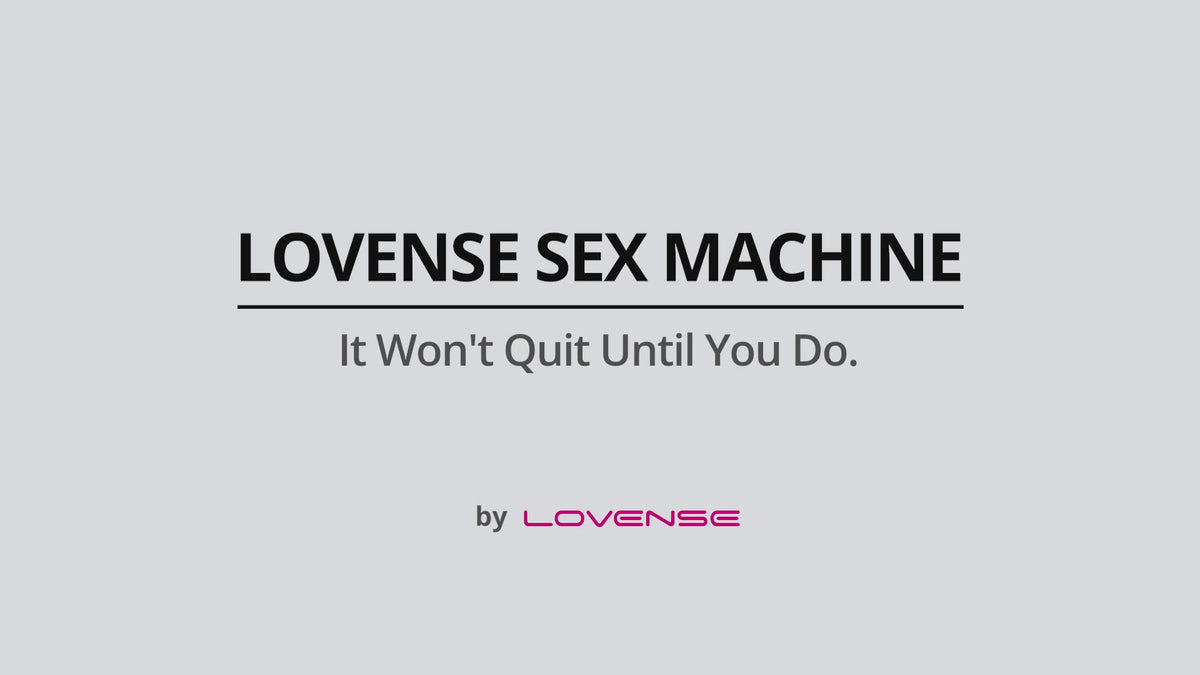 Lovense Sex Machine App-Controlled, Extremely Powerful & Adjustable