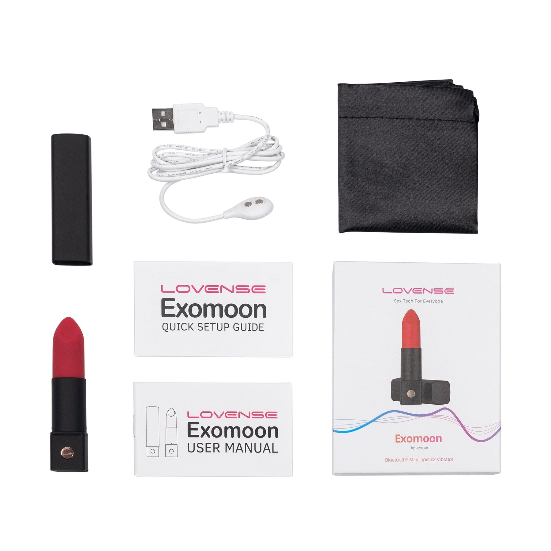 Lovense Exomoon 蓝牙迷你口红振动器