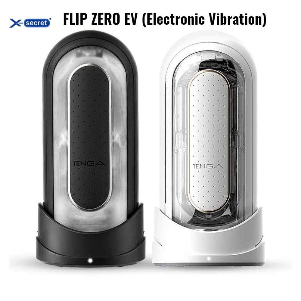 FLIP ZERO EV (Electronic Vibration) Double Engine (Black / White)-Xsecret- Strive to protect your secret
