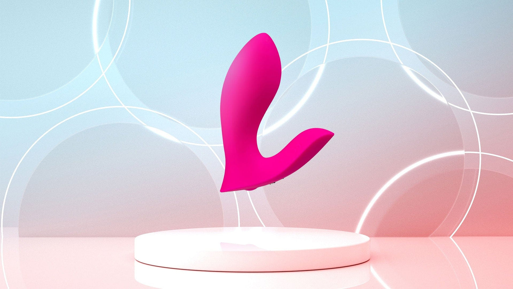 Lovense Flexer Bluetooth Insertable Dual Panty Vibrator 