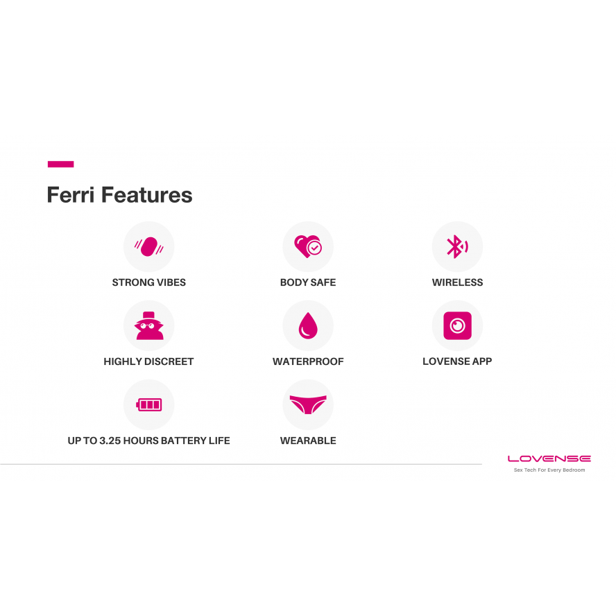 Lovense - Ferri App Controlled Panty Vibrator