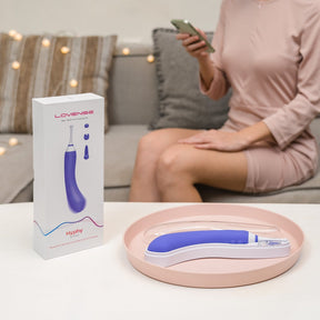 Lovense - Hyphy Dual End High Frequency Vibrator Lovense - Hyphy Dual End High Frequency Vibrator