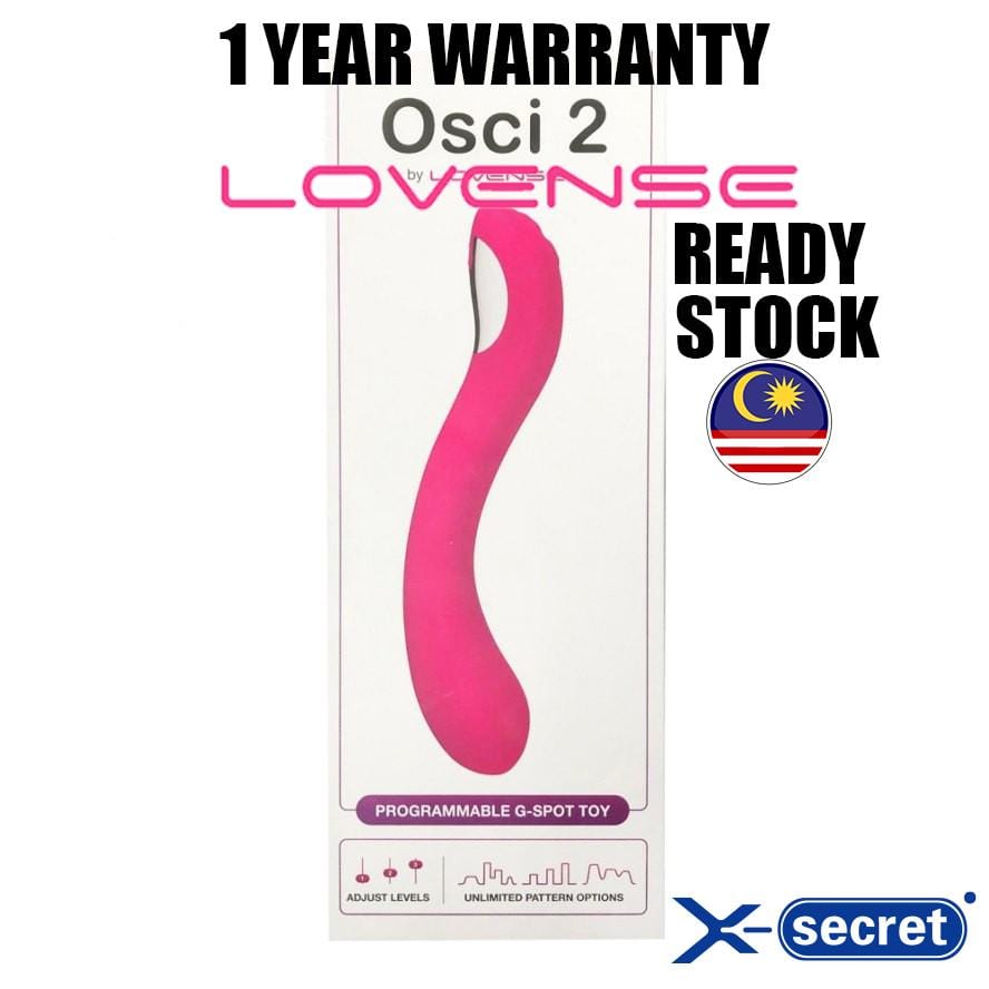 Lovense - Osci 2 App Controlled Oscillating G Spot Vibrator Sucking Vibrator sex toys for her