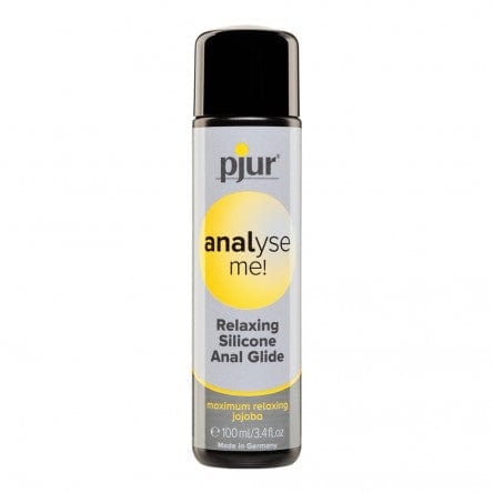 Pjur Analyse me! Relaxing - Silicone-Based Personal Lubricant for Comfortable Anal Sex - Extra-Long Lubrication (100ml)
