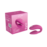 We-Vibe - Sync 2 应用程序控制的带遥控器的情侣振动器（粉红色）