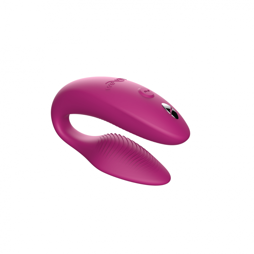 We-Vibe - Sync 2 应用程序控制的带遥控器的情侣振动器（粉红色）