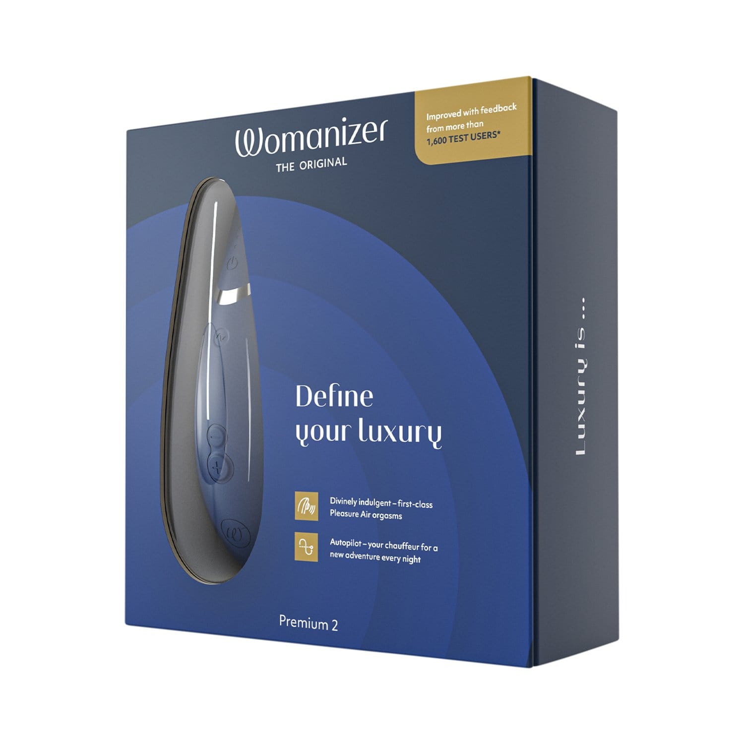 Womanizer - Premium 2 Silicone Rechargeable Clitoral Stimulator 5 Warna